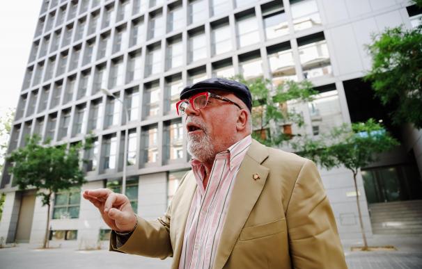 El comisario jubilado José Manuel Villarejo sale de declarar en la Audiencia Nacional, a 14 de junio de 2022.