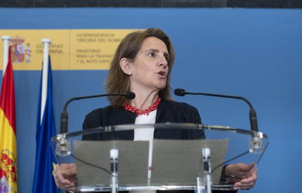 La vicepresidenta Tercera y ministra para la Transición Ecológica y el Reto Demográfico, Teresa Ribera.