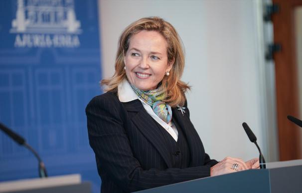 Nadia Calviño, vicepresidenta primera y ministra de Asuntos Económicos