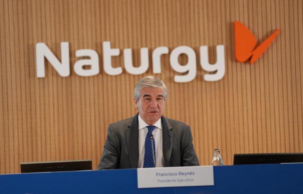 El presidente y consejero delegado de Naturgy, Francisco Reynés, en la junta general de accionistas 2023.