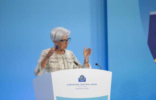 Lagarde da explicaciones sobre la reunión del BCE.