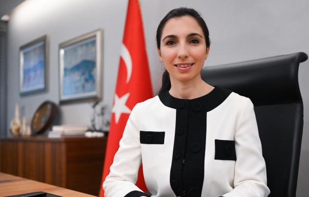 Hafize Gaye Erkan, nueva gobernadora del Banco Central de Turquía.