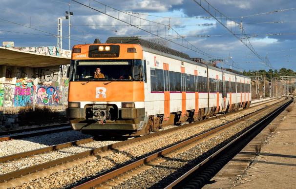 Tren de Rodalies de Renfe en Madrid