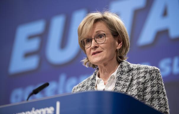 Mairead McGuinness, comisaria europea de servicios financieros
