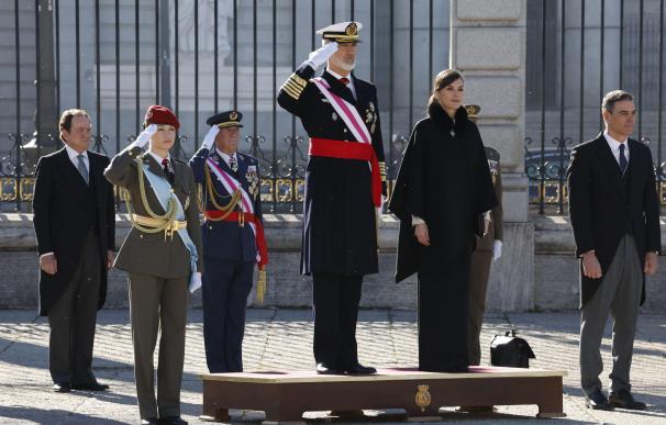 La princesa Leonor celebra su primera Pascua Militar tras jurar La Constitución