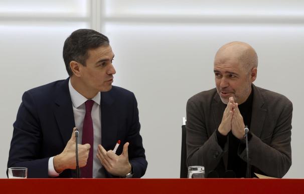 Pedro Sánchez y Unai Sordo