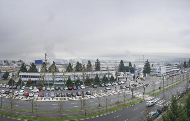 Vista de la fábrica Michelin en Vitoria, a 16 de enero de 2024, en Vitoria, Álava, País Vasco (España).