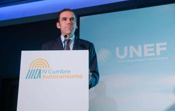 El presidente de UNEF, Rafael Benjumea.
