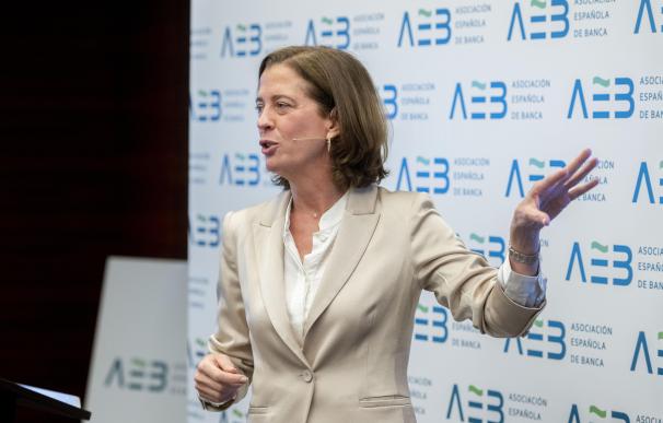La presidenta de la AEB, Alejandra Kindelán