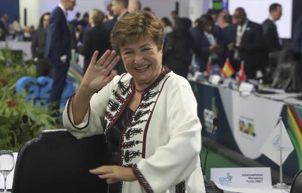 La directora Gerente del Fondo Monetario Internacional (FMI), Kristalina Georgieva