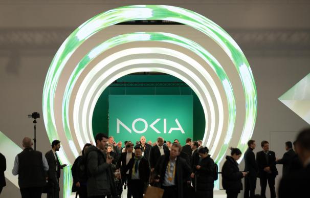 Estand de Nokia en el Mobile World Congress (MWC) 2023