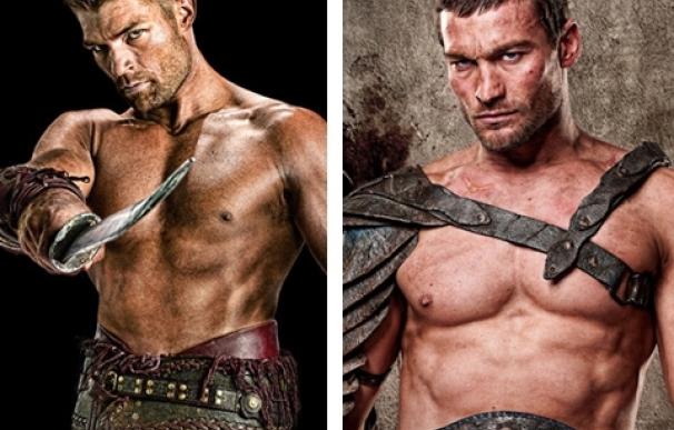 Liam McIntyre Spartaculs Andy Whitfield
