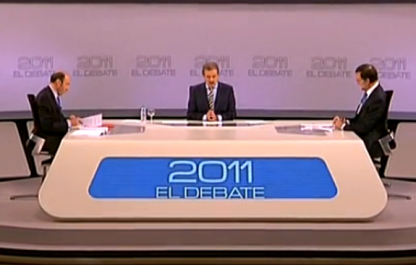 rajoy rubalcaba debate 2011