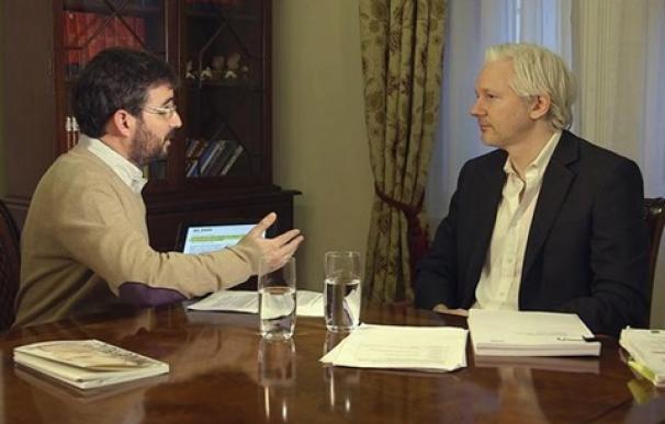 Jordi Évole entrevista a Julian Assange en Salvados