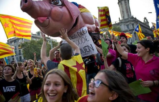 Protests On Catalonia's National Day
