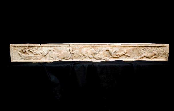 Aparece en Carranque (Toledo) el primer sarcófago de la Hispania tardorromana