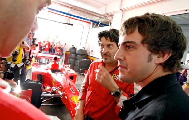 Fernando Alonso visita Maranello por segunda vez este mes