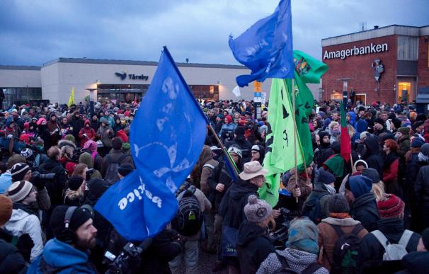 Decenas de detenidos por intentar bloquear la cumbre climática en Copenhague