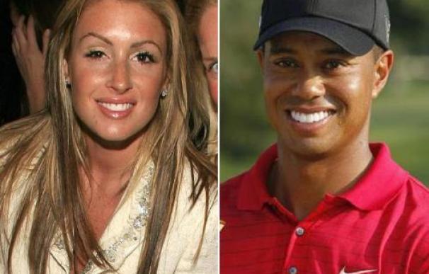 Rachel Uchitel y Tiger Woods