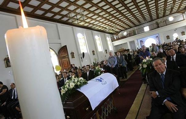 Funeral por el ex presidente costarricense Rodrigo Carazo en San José (10.12.2009)