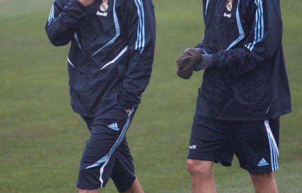 Kaká se prepara en solitario después del entrenamiento pensando en Osasuna