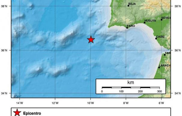Sentido con fuerza un terremoto de 6,3 grados en costa occidental andaluza