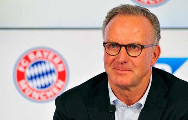 Rummenigge anunció el acuerdo entre el aeropuerto de Doha y el Bayern Múnich / Getty Images