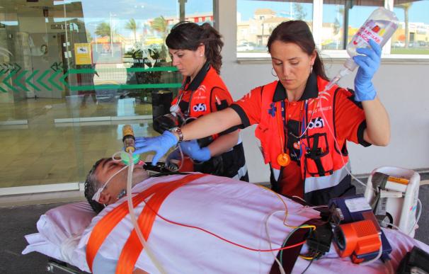 Los jiennenses valoran con un 9,6 sobre diez el servicio recibido por los equipos de emergencias sanitarias 061