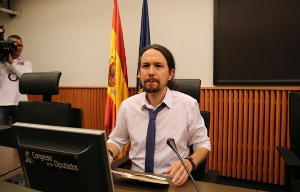 Iglesias acusa al PSOE de estar "obsesionado" con competir con Podemos y lamenta que vuelvan a tacharles de populistas