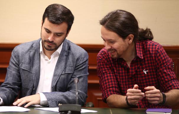 Pablo Iglesias pide perdón a Garzón en nombre de Podemos por la falta de respeto a IU en el debate interno