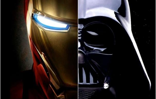 Iron Man y Darth Vader, ahora propiedad de Disney