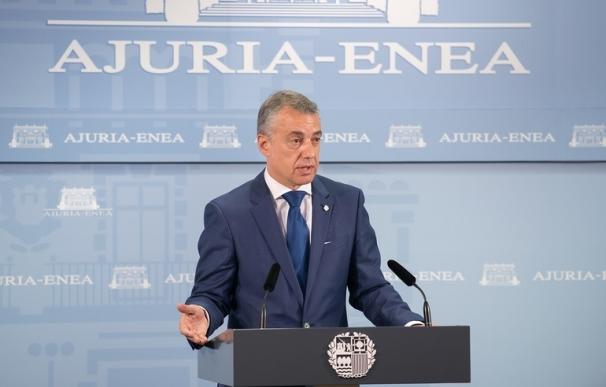 Urkullu espera que se concrete el acuerdo alcanzado sobre el soterramiento de los accesos del TAV a las capitales vascas
