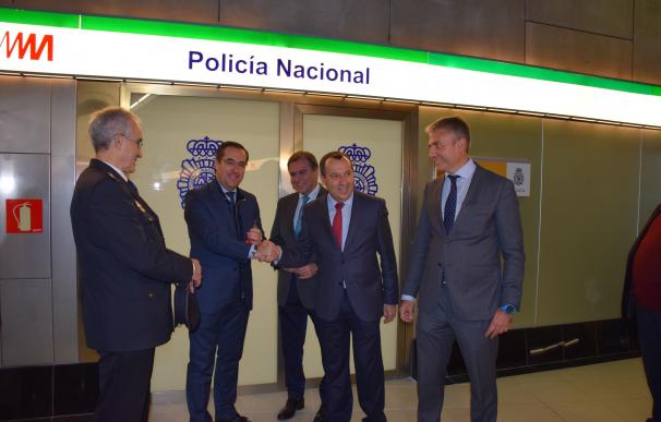 Las instalaciones de la Policía Nacional en la estación de metro de El Perchel estarán operativas en febrero