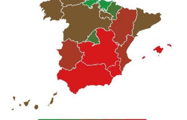 El mapa del abandono escolar, con una bajada récord hasta el 18,98%, refleja que hay dos Españas