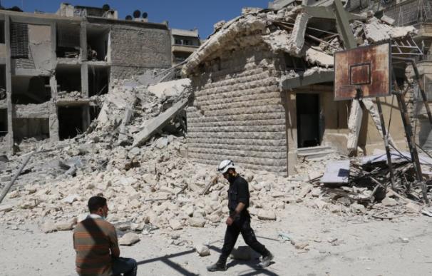 Destrozos en Siria