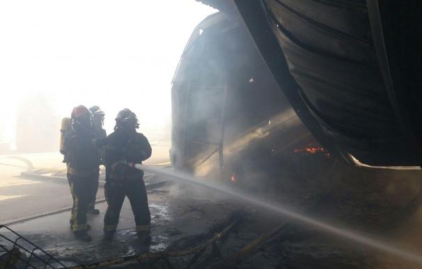 Los bomberos de la DPZ llevaron a cabo 2.564 servicios en 2016, casi la mitad por incendios