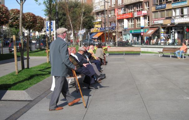 La pensión media de jubilación se sitúa en enero en Cantabria en 1.119 euros, un 0,3% más