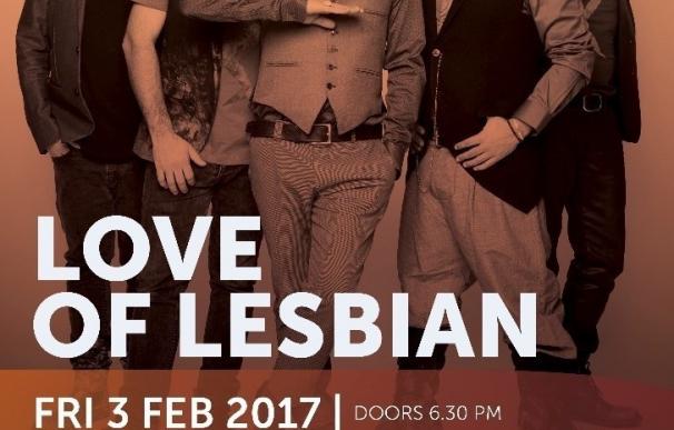 Love of Lesbian, el 3 de febrero en Londres con Rock Sin Subtítulos