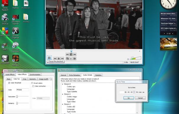 VLC 1.0, reproductor multimedia