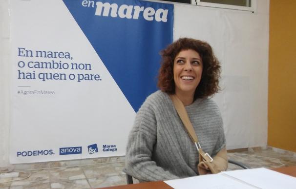 Alexandra Fernández recuerda que la decisión sobre las portavocías de En Marea corresponde a los representantes electos