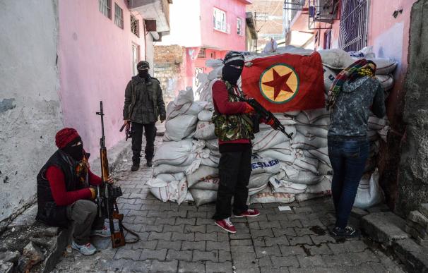 Militantes del Partido de los Trabajadores del Kurdistán (PKK)