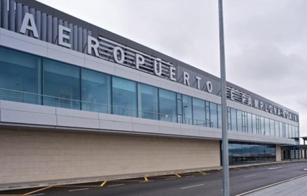 El Aeropuerto de Pamplona crece un 3,3% en 2016, hasta los 153.476 pasajeros