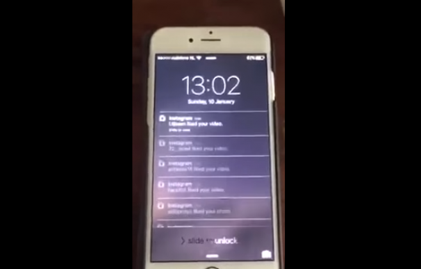 Se hace viral un teléfono desbordado por notificaciones de Instagram
