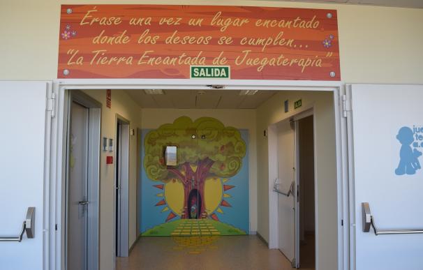 El Hospital Infanta Sofía de Madrid estrena zona pediátrica convertida ahora en la 'Tierra encantada de Juegaterapia'
