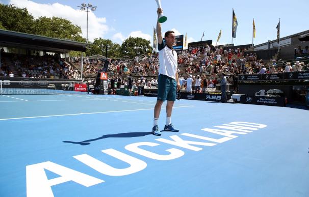 Roberto Bautista conquista Auckland. / AFP