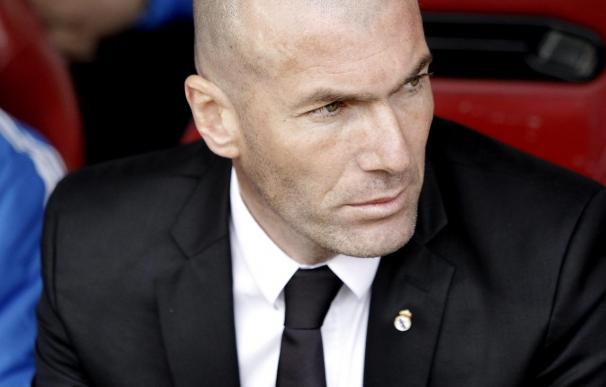Zinedine Zidane, también modelo