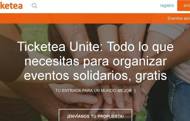 Ticketea Unite bate en 2016 el récord de venta de entradas solidarias y recauda 525.000 euros para 146 proyectos