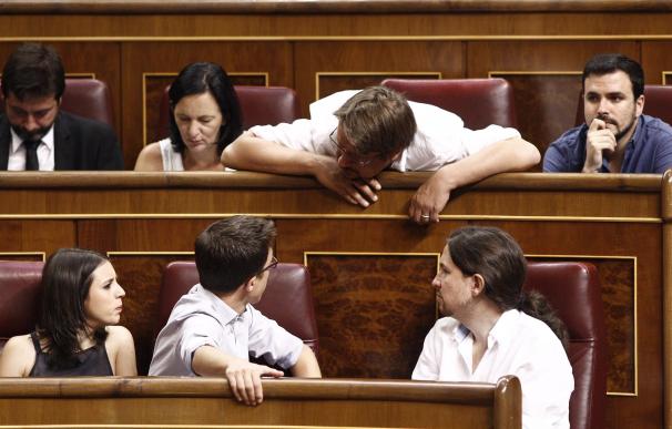 Unidos Podemos excede su cupo de preguntas al Gobierno para la próxima sesión de control del Congreso