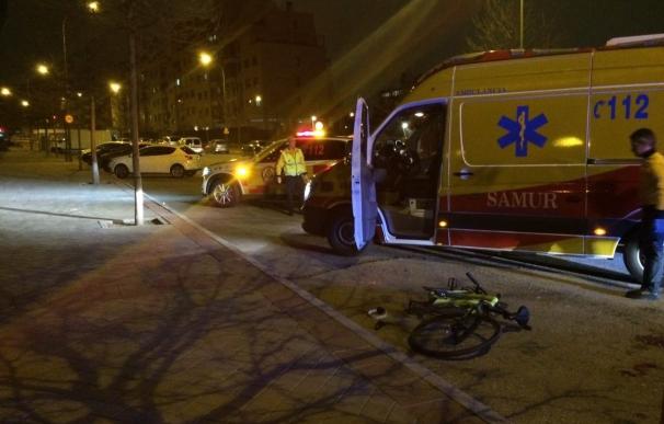 Herido grave un ciclista al colisionar con un turismo en Montecarmelo
