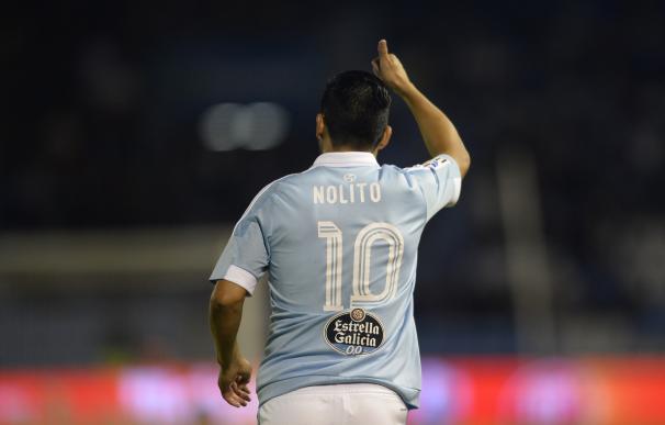 Nolito ha sido uno de los mejores jugadores de la primera vuelta. / AFP